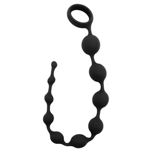 Bile Anale Playful Beads Negru pe Denysa.ro