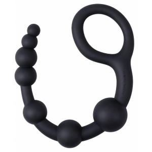 Bile Anale Power Boy Beads Negru pe Denysa.ro