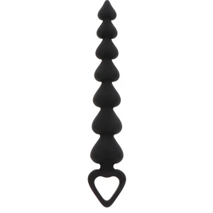 Bile Anale ToyJoy Heart Beads Negru