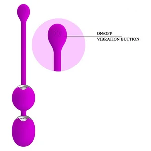 Bile Vaginale Vibratoare Stimulare Intensă Mov