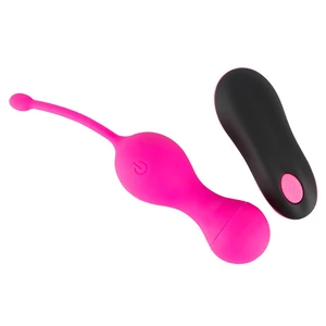 Set Bile Vibratoare Reincarcabile Cu Cablu Usb Bile Vibratoare Cu Telecomanda Roz