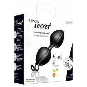 Bile Vaginale Joyballs Secret Rezistente La Apă Negru