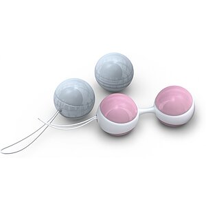 Kegel Ball Bile Vaginale Lelo Luna Beads Mini Roz