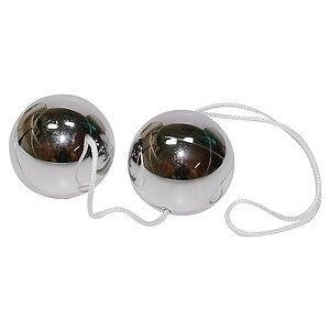Bile Vaginale Loveballs Argintiu pe Denysa.ro