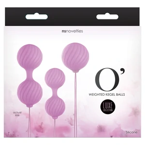 Bile Vaginale Luxe O Weighted Kegel Roz