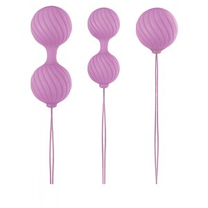 Bile Vaginale Luxe O Weighted Kegel Roz pe Denysa.ro