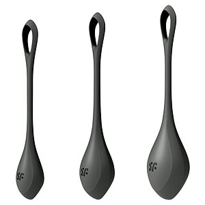 Bile Vaginale Satisfyer Yoni Power 2 Negru pe Denysa.ro