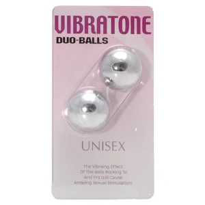Bile Vaginale Vibratone Duo Argintiu