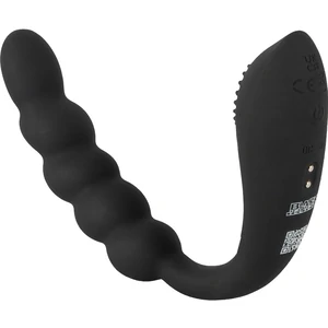 Stimulator Anal Si Vaginal Flexibil Pentru Inserare Usoara Vibrator Rezistent La Apa Ideal Pentru Baie Si Dus