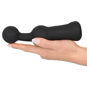 Black Velvets Prostate Vibrator — 10 Funcții, Reîncărcabil Negru