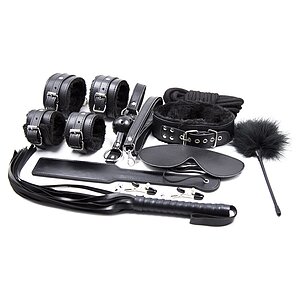 Blaze Ultimate Bondage Set Negru pe Denysa.ro