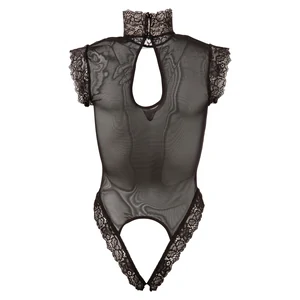 Body Abierta Fina Sâni Decupați Negru S
