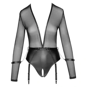 Body Cottelli Collection Bondage Negru Body Cottelli Collection Bondage Negru pe Denysa.ro