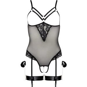 Body Cottelli Collection Bondge Fun Negru pe Denysa.ro