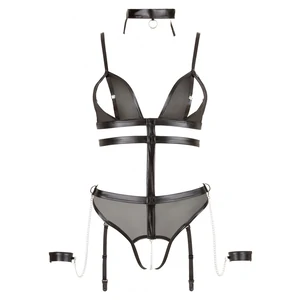 Body Cottelli Collection Chains Negru pe Denysa.ro