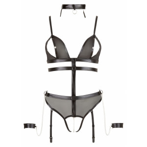 Body Cottelli Collection Chains Negru pe Denysa.ro