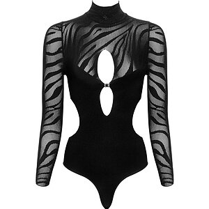 Body Cottelli Collection High Negru pe Denysa.ro