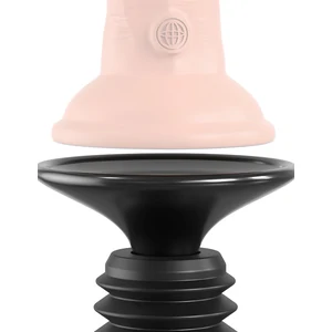 Body Dock Thruster Fetish Fantasy 7 viteze reîncărcabil Negru