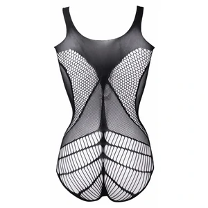 Body Le Desir Contrast Net Negru S-L