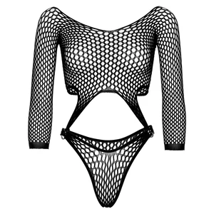 Body Leg Avenue Bianca Negru pe Denysa.ro