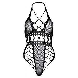 Body Leg Avenue Kaelyn Negru pe Denysa.ro