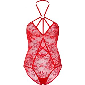 Body Leg Avenue Keyhole Amaya Rosu M-L