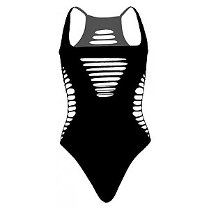 Body Leg Avenue Racer Negru pe Denysa.ro