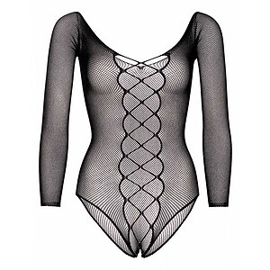 Body Leg Avenue Serenity Negru pe Denysa.ro