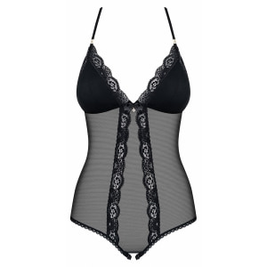 Lenjerie Erotica Teddy Cu Bretele Incrucisate