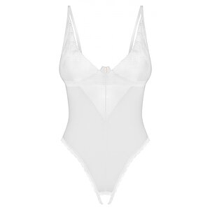 Body Obsessive Alissium Decupat Alb XS-S