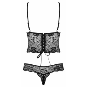 Body Obsessive Alluria Negru L-XL