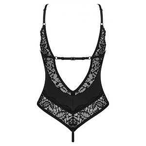Body Obsessive Decupat Bellastia Negru XL-2XL