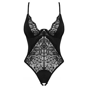 Body Obsessive Decupat Bellastia Negru XS-S