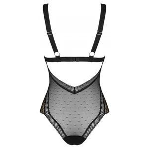 Body Obsessive Estiqua Negru XS-S