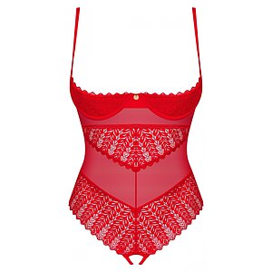 Body Obsessive Ingridia Decupat Rosu XL-2XL