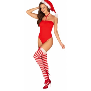 Body Obsessive Kissmas Roșu pe Denysa.ro