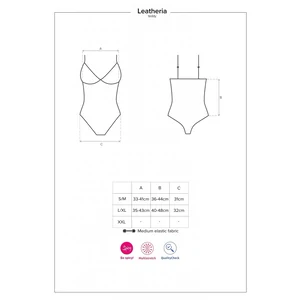 Body Obsessive Leatheria Negru S-M