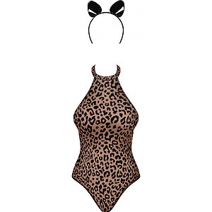 Lenjerie Intima Body Obsessive Leocatia Leopard S-M