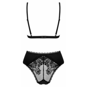 Body Obsessive Maderris cu Bretele Reglabile Negru XS-S
