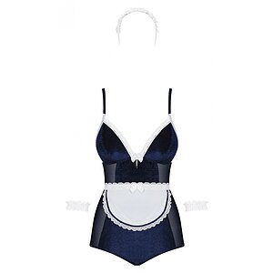 Body Obsessive Maid Albastru pe Denysa.ro