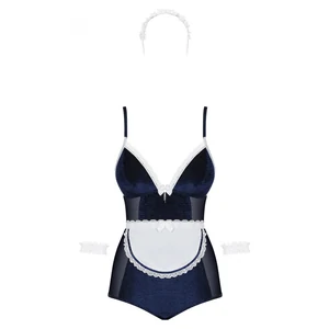 Body Obsessive Maid Albastru pe Denysa.ro