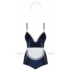 Body Obsessive Maid Albastru L-XL