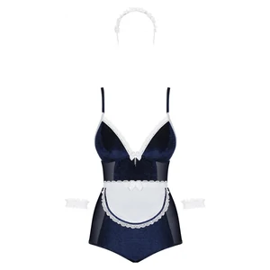 Body Obsessive Maid Albastru L-XL