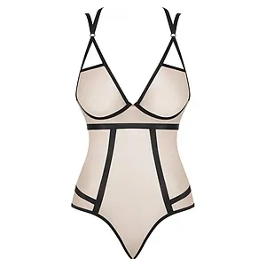 Body Obsessive Nudelia Noir Bej L-XL