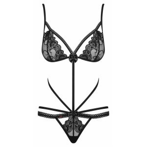 Body Obsessive Wonderia Negru S-M
