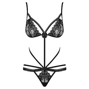 Body Obsessive Wonderia Negru S-M