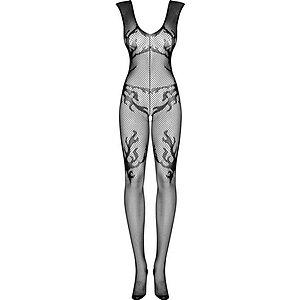 Bodystocking Obsessive F241 Negru S-L