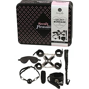 Set Fetish Bondage Negru