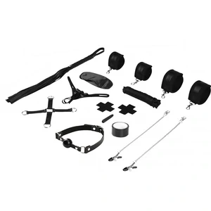 Bound You Set BDSM 12 Piese Liebe Seele, Negru, Complet Bound You Set BDSM 12 Piese Liebe Seele, Negru, Complet pe Denysa.ro