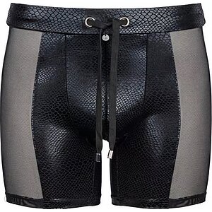 Boxeri Obsessive Punta Negra Negru L-XL